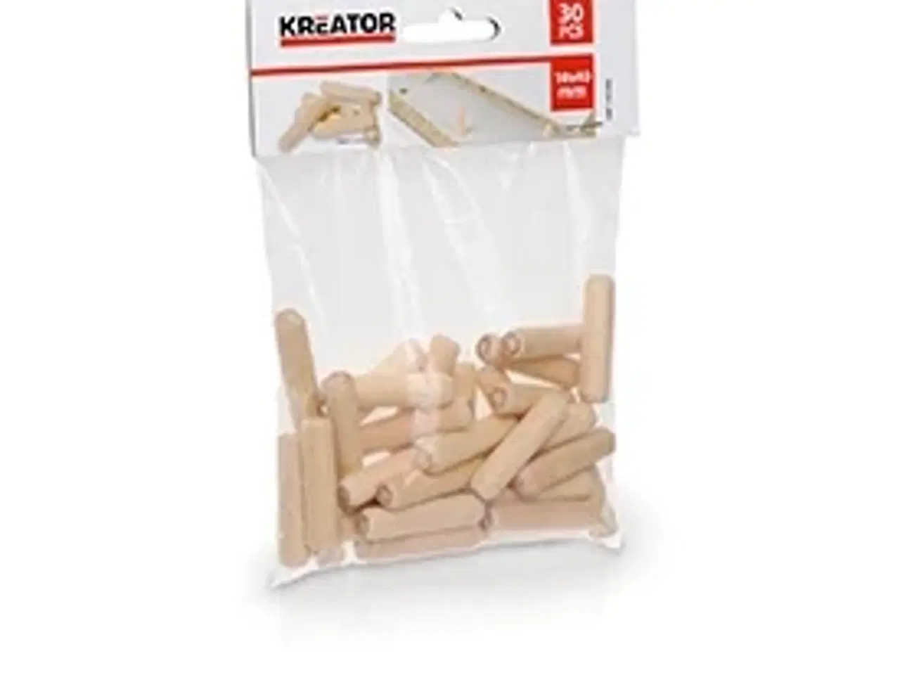 Billede 1 - Trædyvler 10 x 40 mm - 30 stk