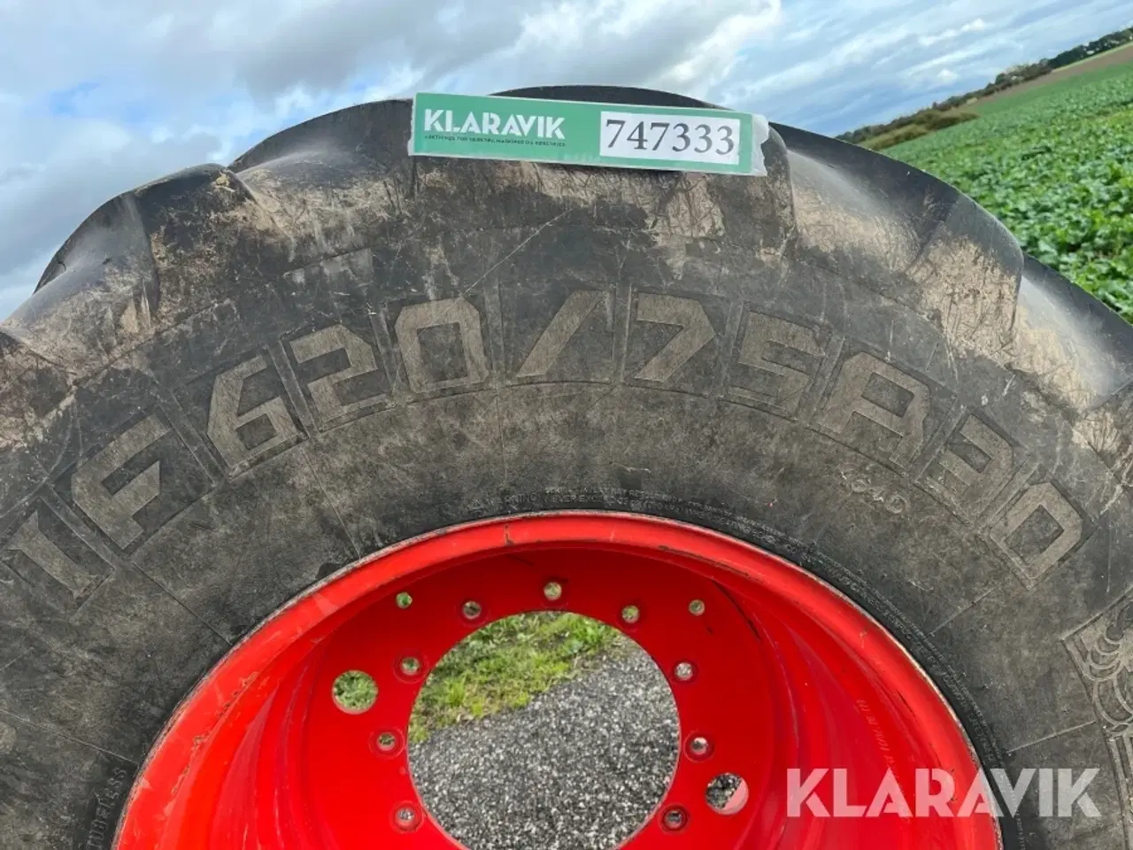 Billede 7 - Traktordæk Michelin Axiobib