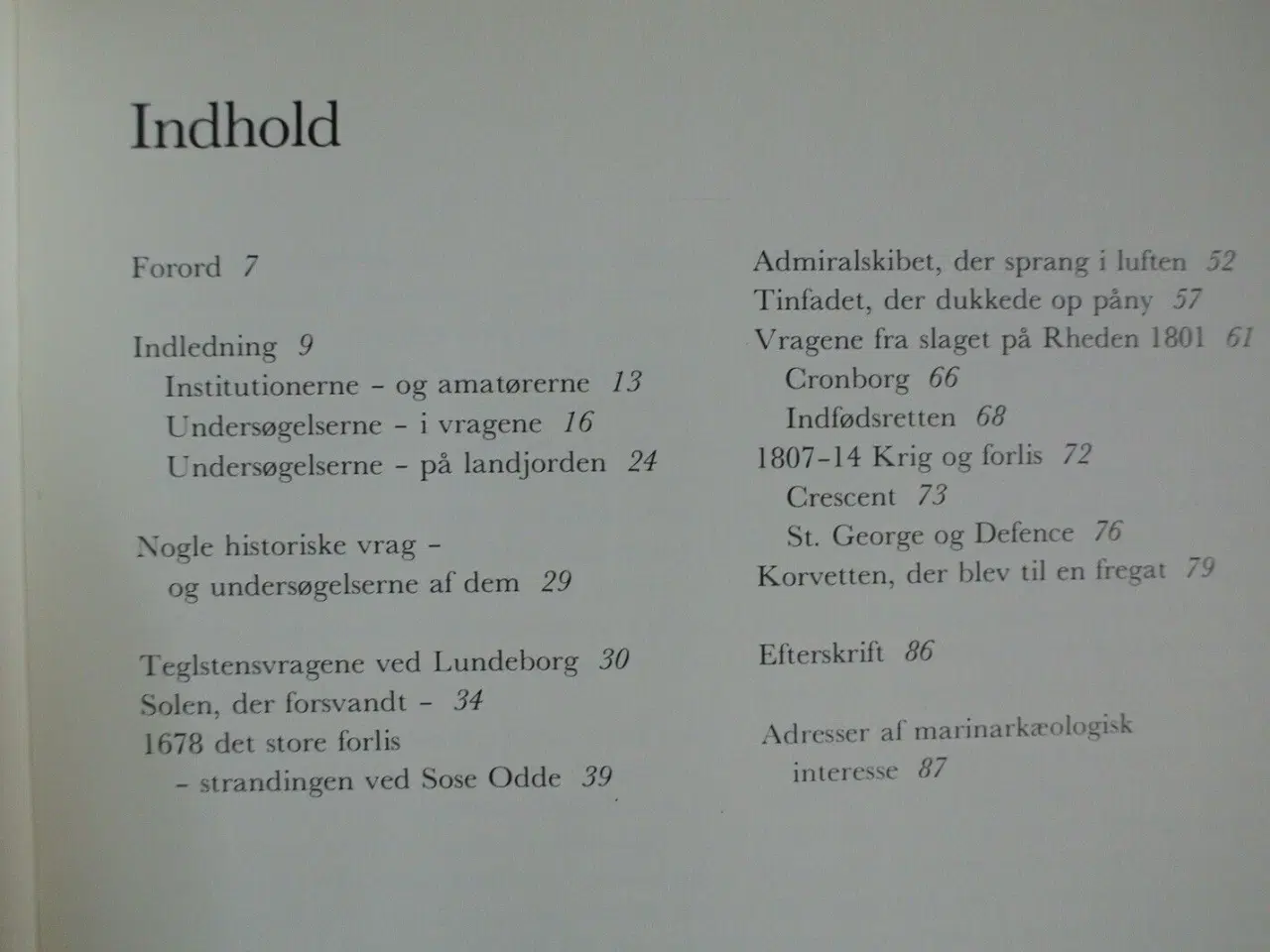Billede 2 - historiske vrag i danske farvande, af birger thoms