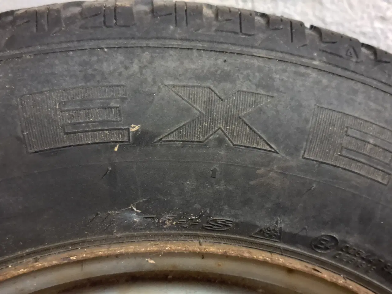 Billede 1 - Stål fælge med dæk 16 tommer vinter dæk 