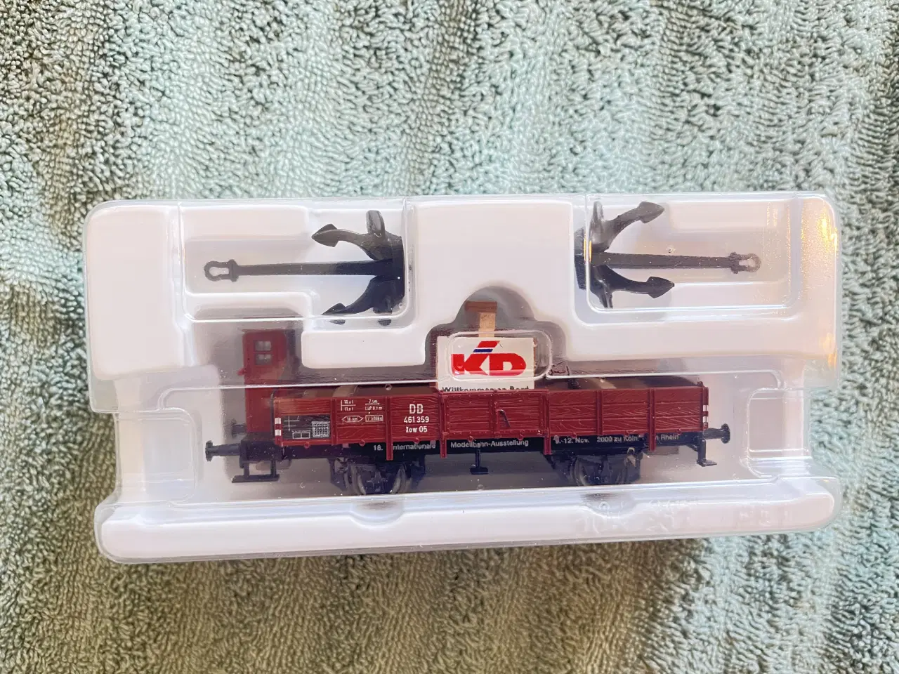 Billede 2 - H0. Ånen godsvogn med 2 anker.