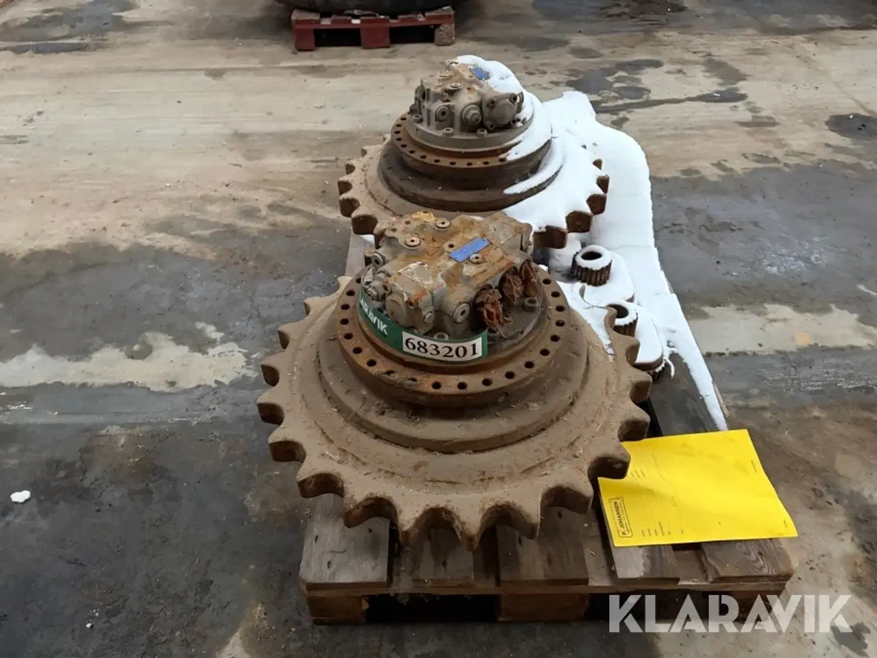 Billede 2 - Køremotor Bonfiglioli P5510F2 2 styk