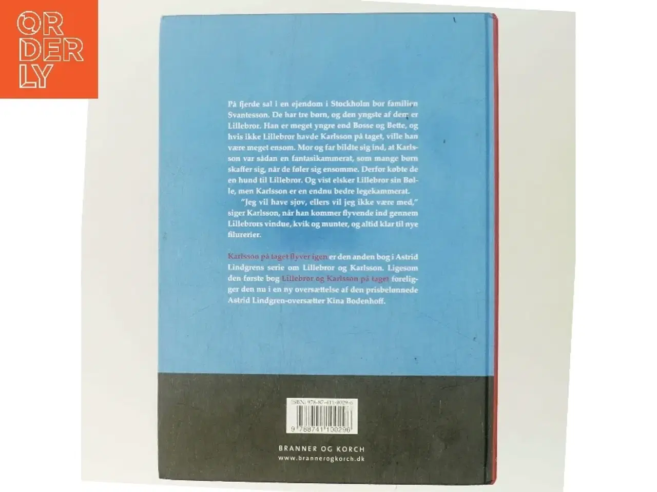 Billede 3 - Karlsson på taget flyver igen (Ved Kina Bodenhoff) af Astrid Lindgren (Bog)