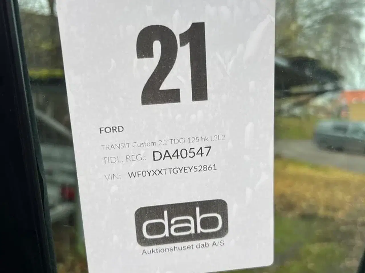 Billede 17 - Varebil FORD TRANSIT Custom 2.2 TDCi 125 hk