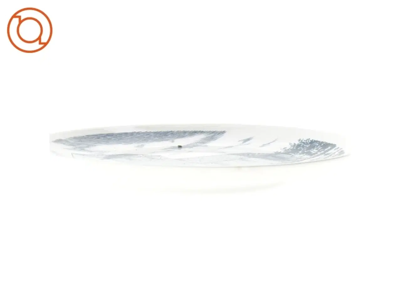 Billede 4 - Porcelæsnplatte "Farre Kirke" fra Svane porcelæn (str. Ø 19 cm)