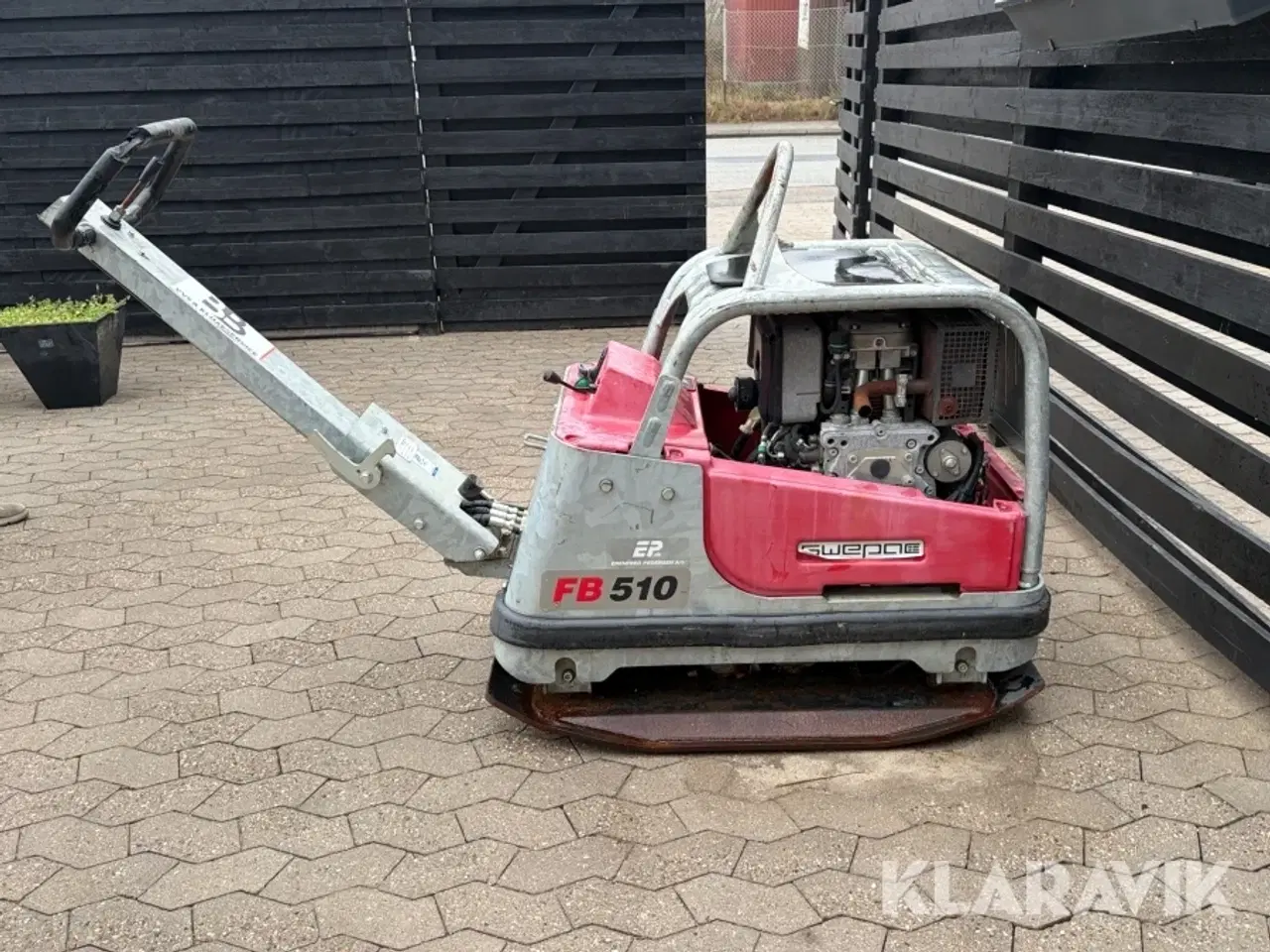 Billede 9 - Pladevibrator Swepac FB 510