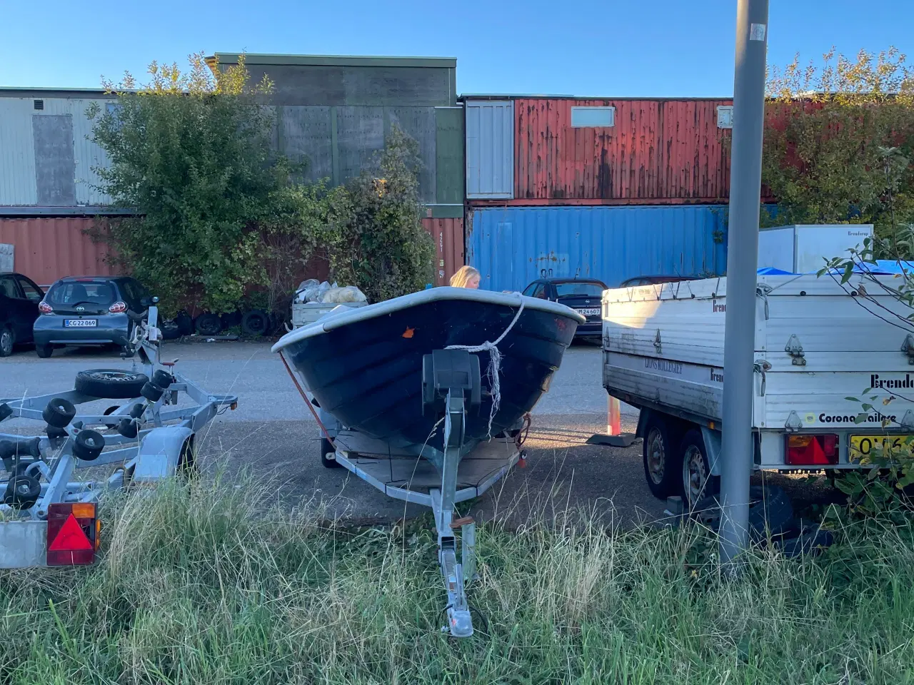 Billede 3 - Jolle med bådtrailer