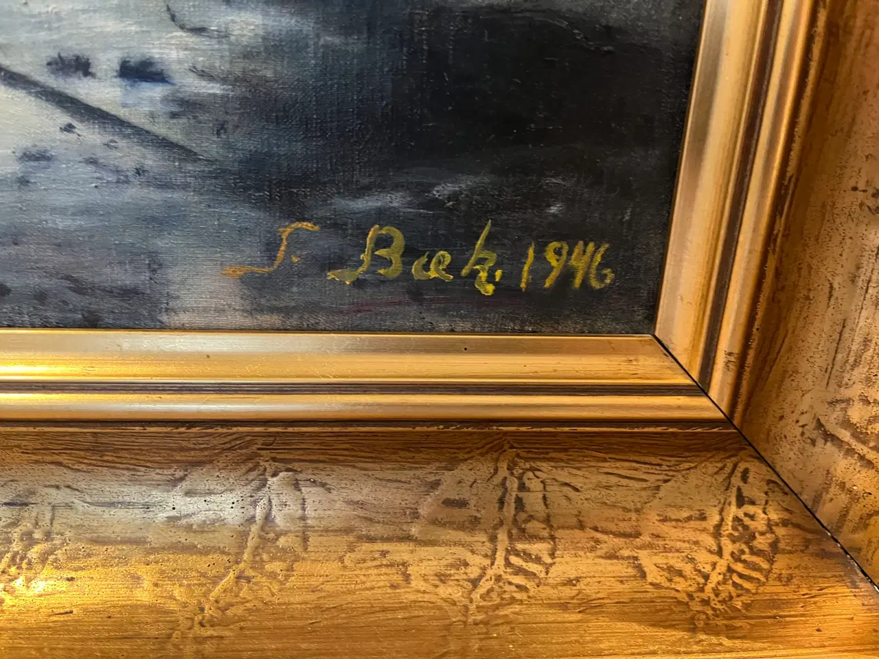 Billede 3 - Oliemaleri af Kong Christian d.II i Sønderborg