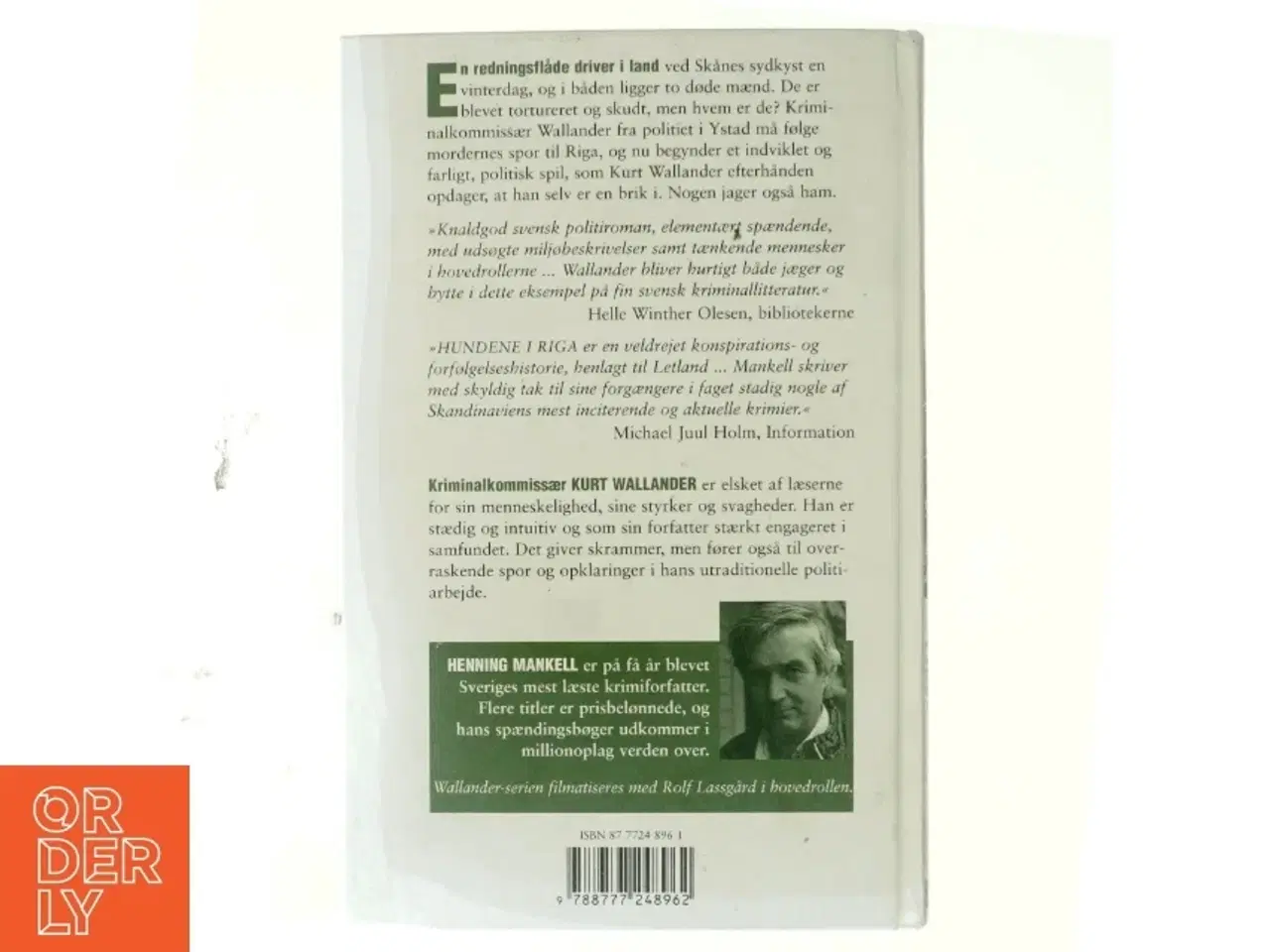 Billede 3 - Hundene i Riga af Henning Mankell (Bog)
