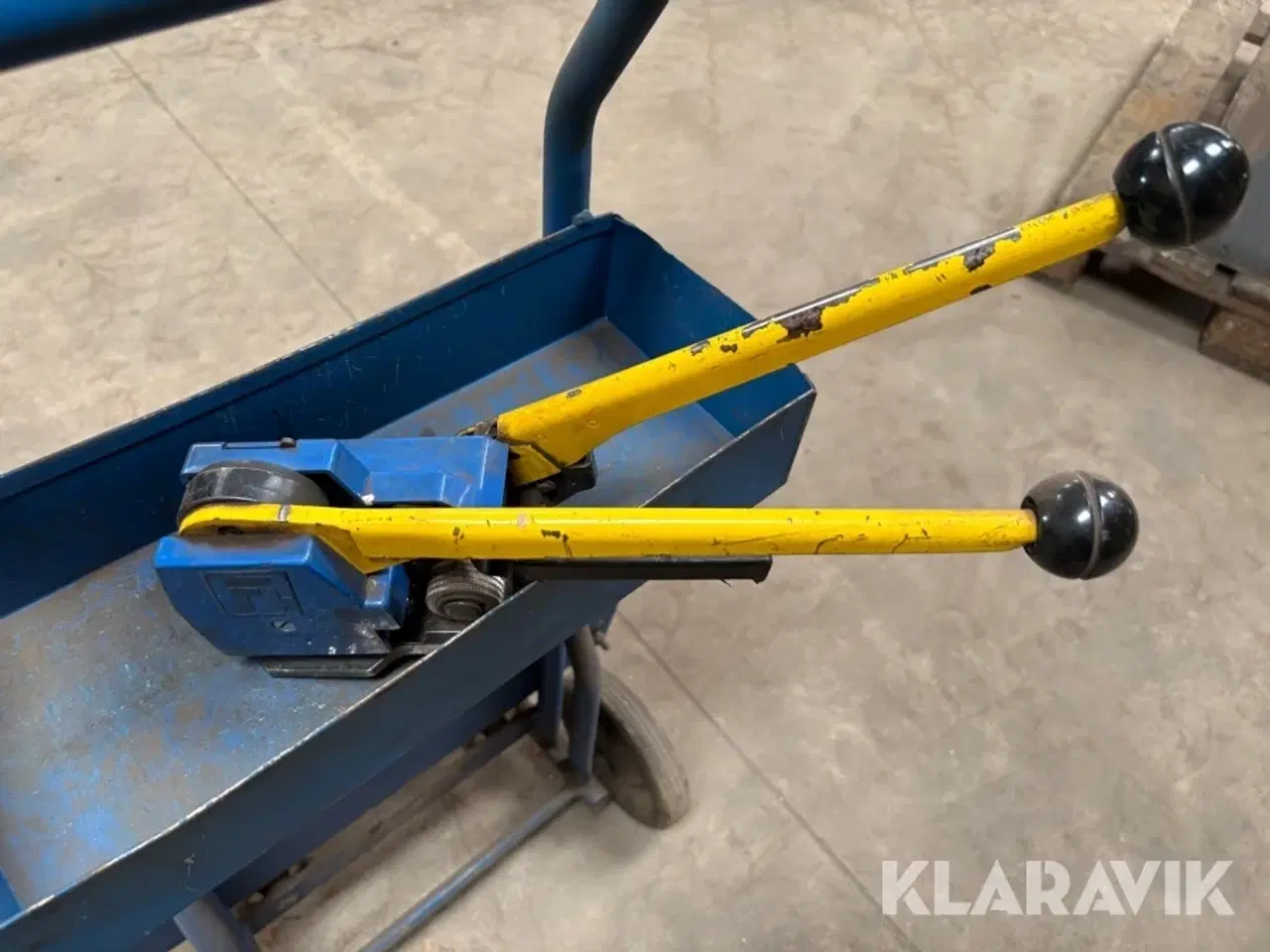 Billede 12 - Båndstrammervogn Cyklop Qpf til stålbånd