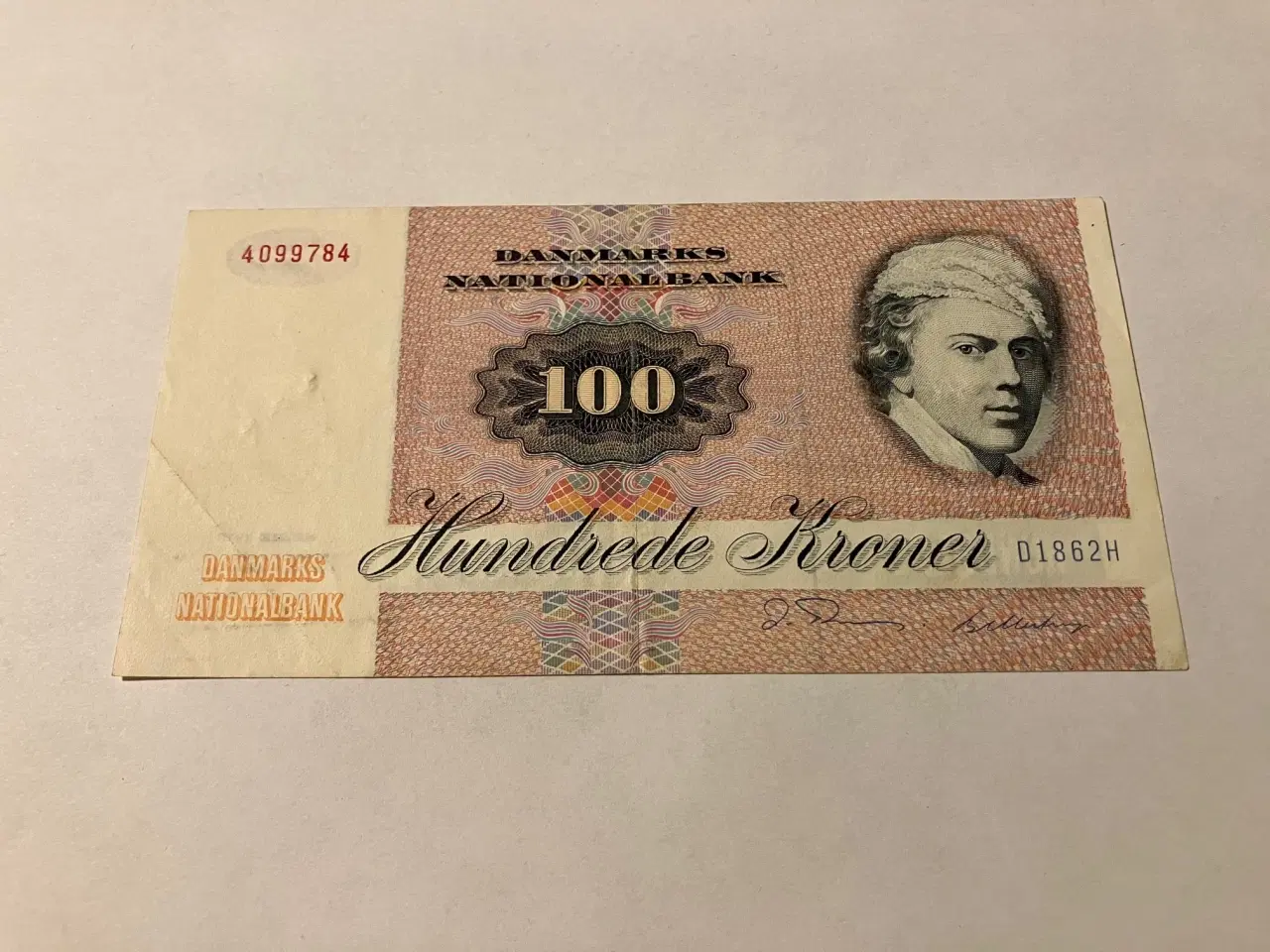 Billede 1 - 100 Kroner D1 1986