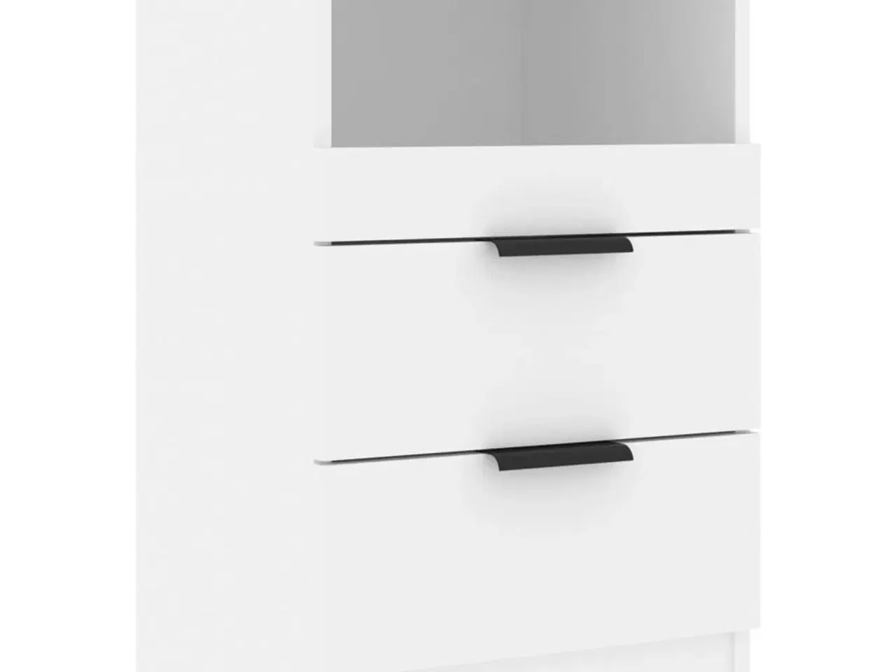 Billede 3 - Sengeborde 2 stk. konstrueret træ hvid