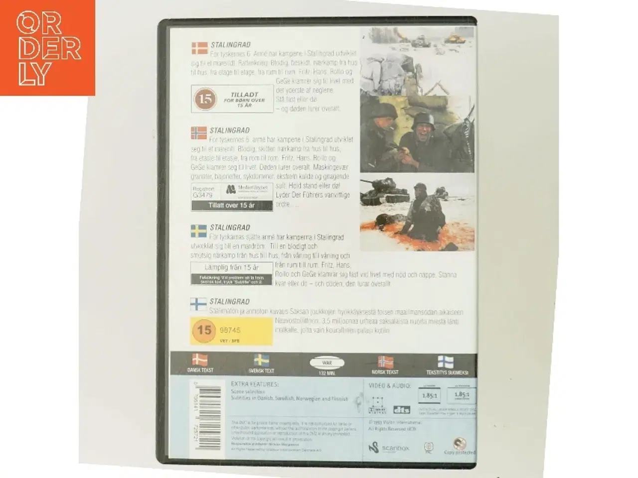 Billede 3 - Stalingrad med Dominique Horwitz (DVD)