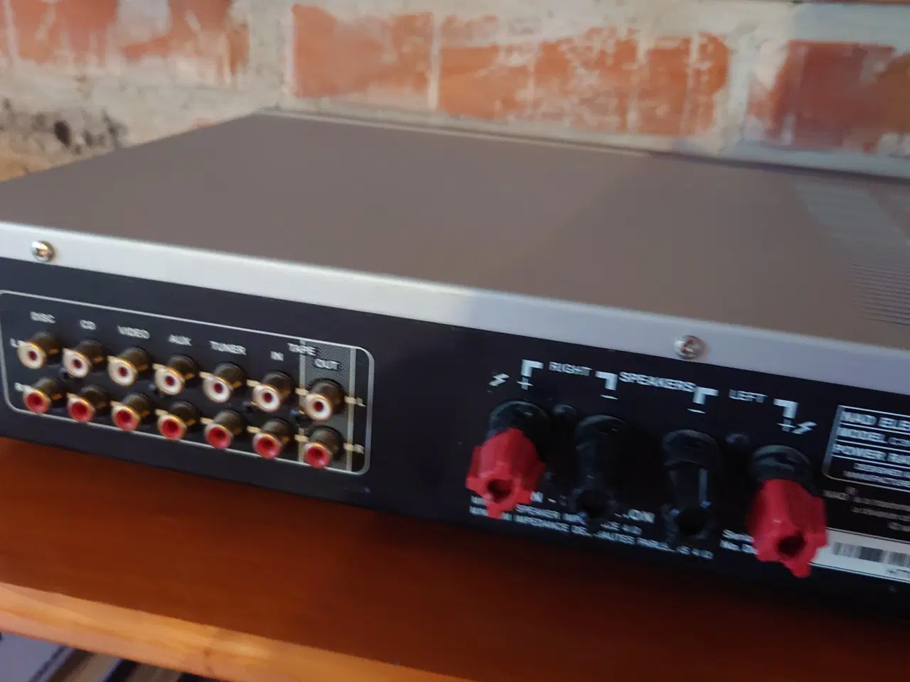 Billede 6 - NAD C315BEE  Stereo forstærker - grå 40W