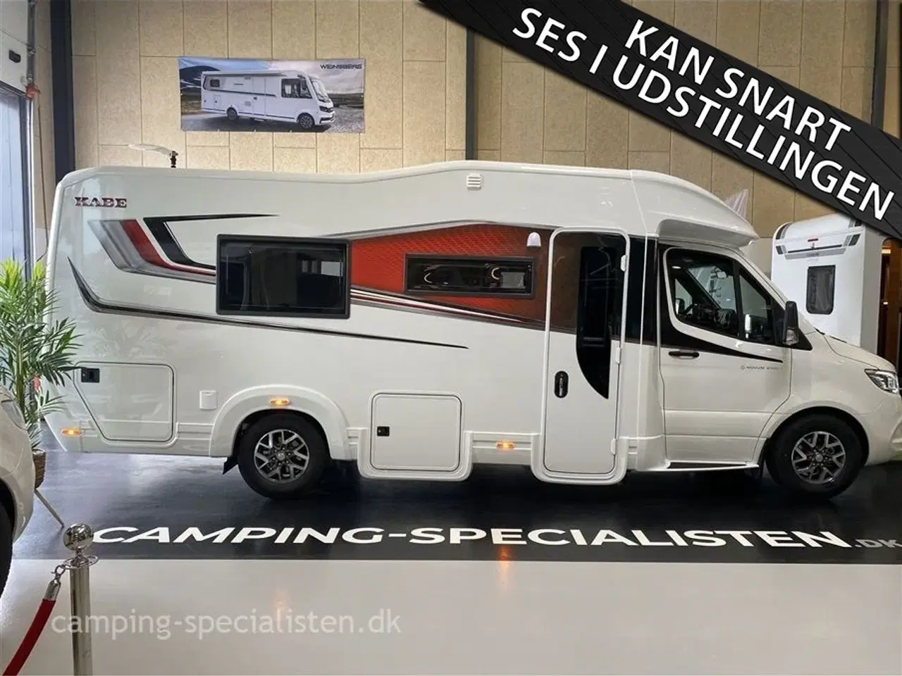 Billede 1 - 2025 - Kabe Novum 750 T   Kabe Novum 750 T delintegreret autocamper Enkelte senge og ende badeværelse model 2025 nu på Mercedes Chassis Camping-Specialisten.dk i Silkeborg