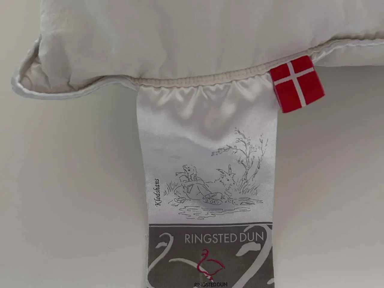 Billede 3 - Ringsted Dun Klodshans hovedpude, ekstra lav, 2stk
