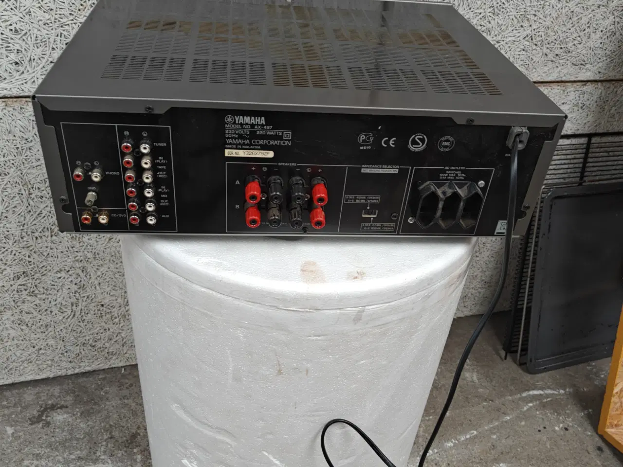 Billede 4 - Yamaha AX-497 forstærker 2*95watt