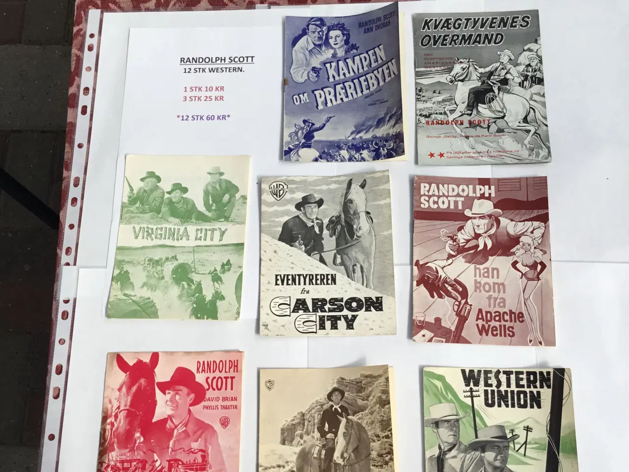 Billede 1 - RANDOLPH SCOTT - 12 WESTERN