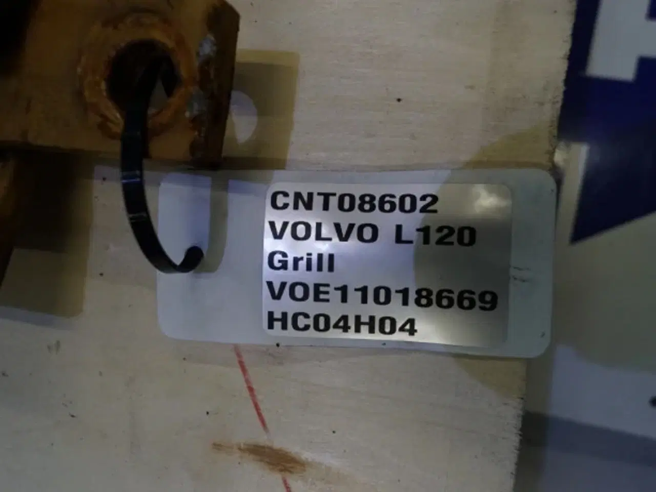 Billede 3 - Volvo L120 Grill VOE11018669