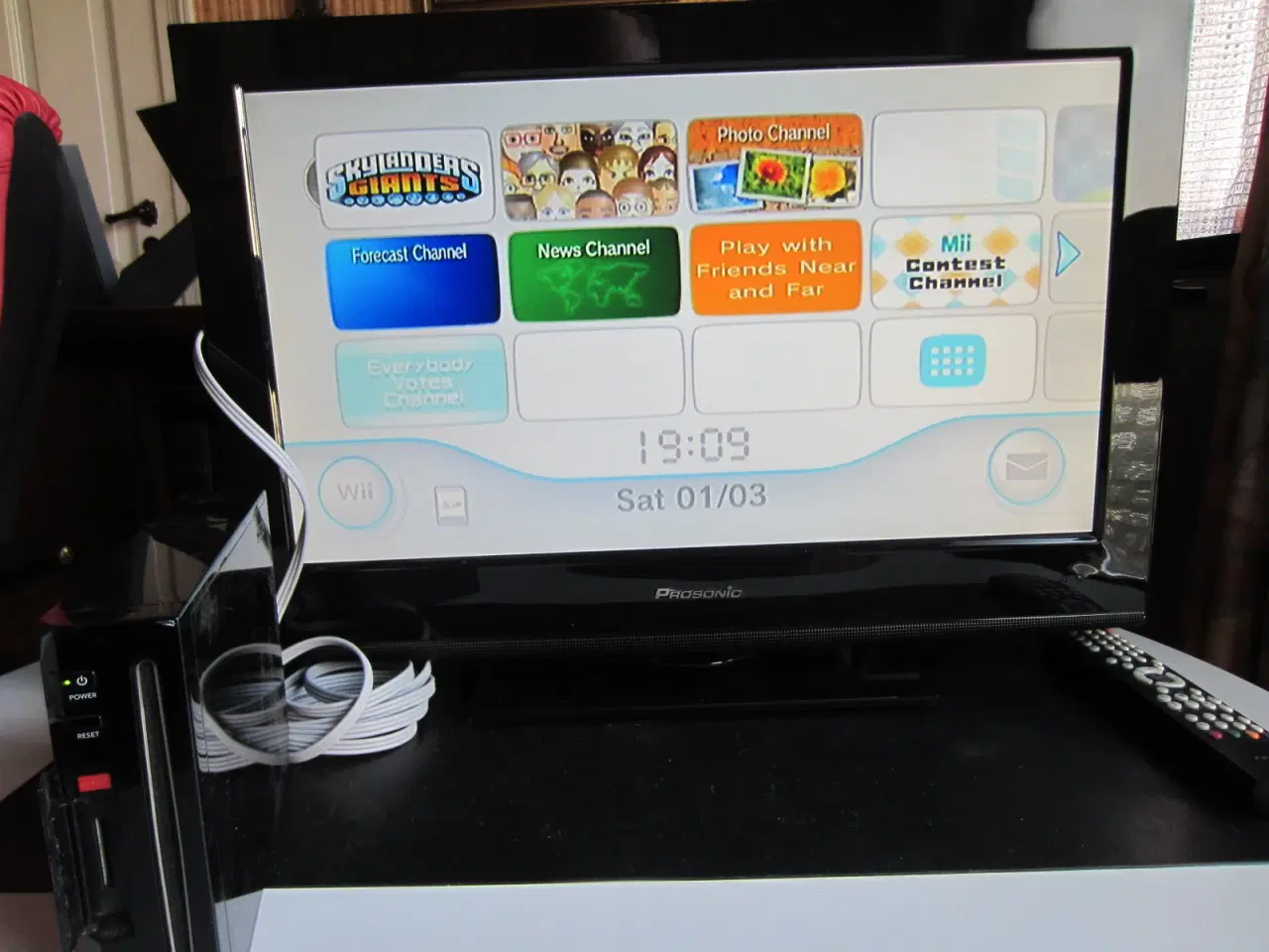 Billede 5 - Nintendo Wii konsol RVL-001 ( EUR ) uden tilbehør