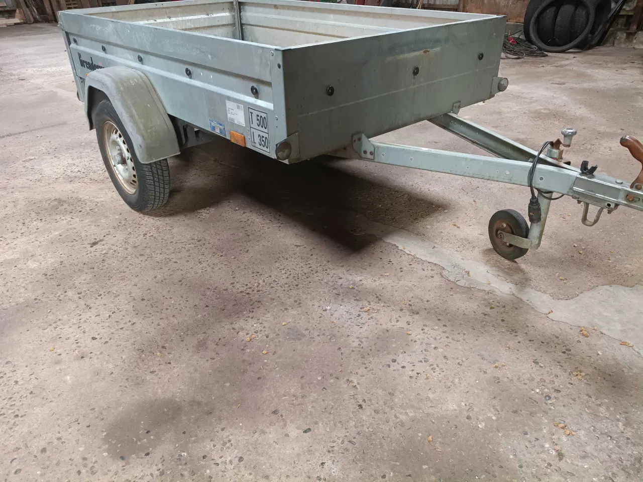 Billede 3 - Nysynet Brenderup 500kg trailer 