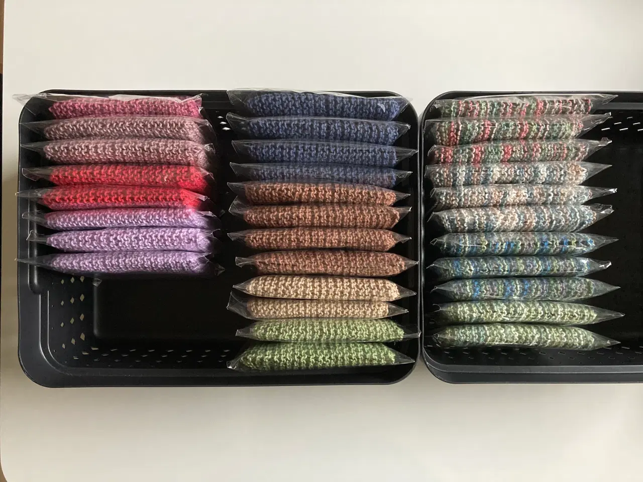 Billede 1 - Strikkede karklude, 100% bomuld