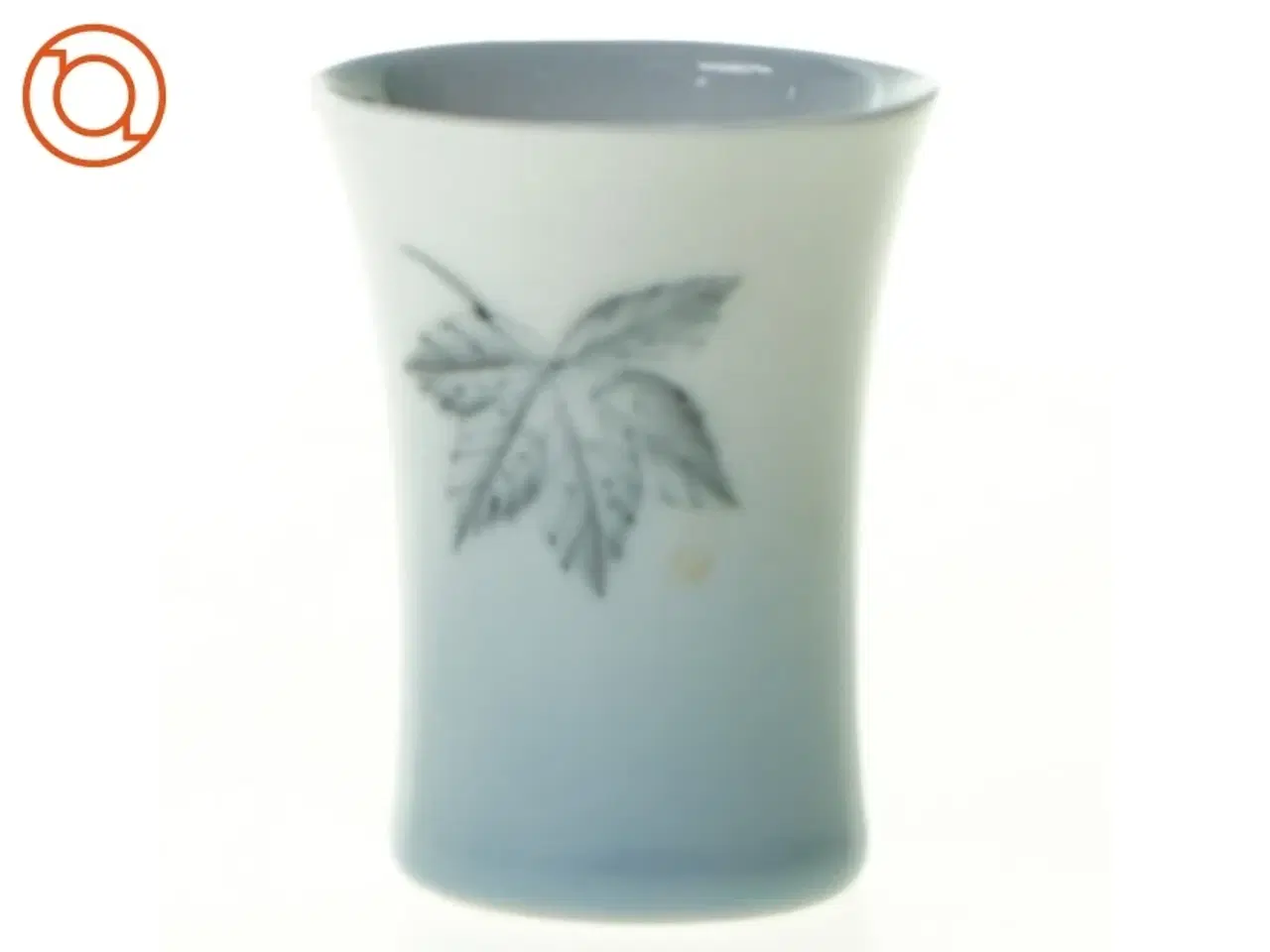 Billede 2 - Vase i porcelæn, Løvfald fra B Og G (str. 7 x 4 cm)