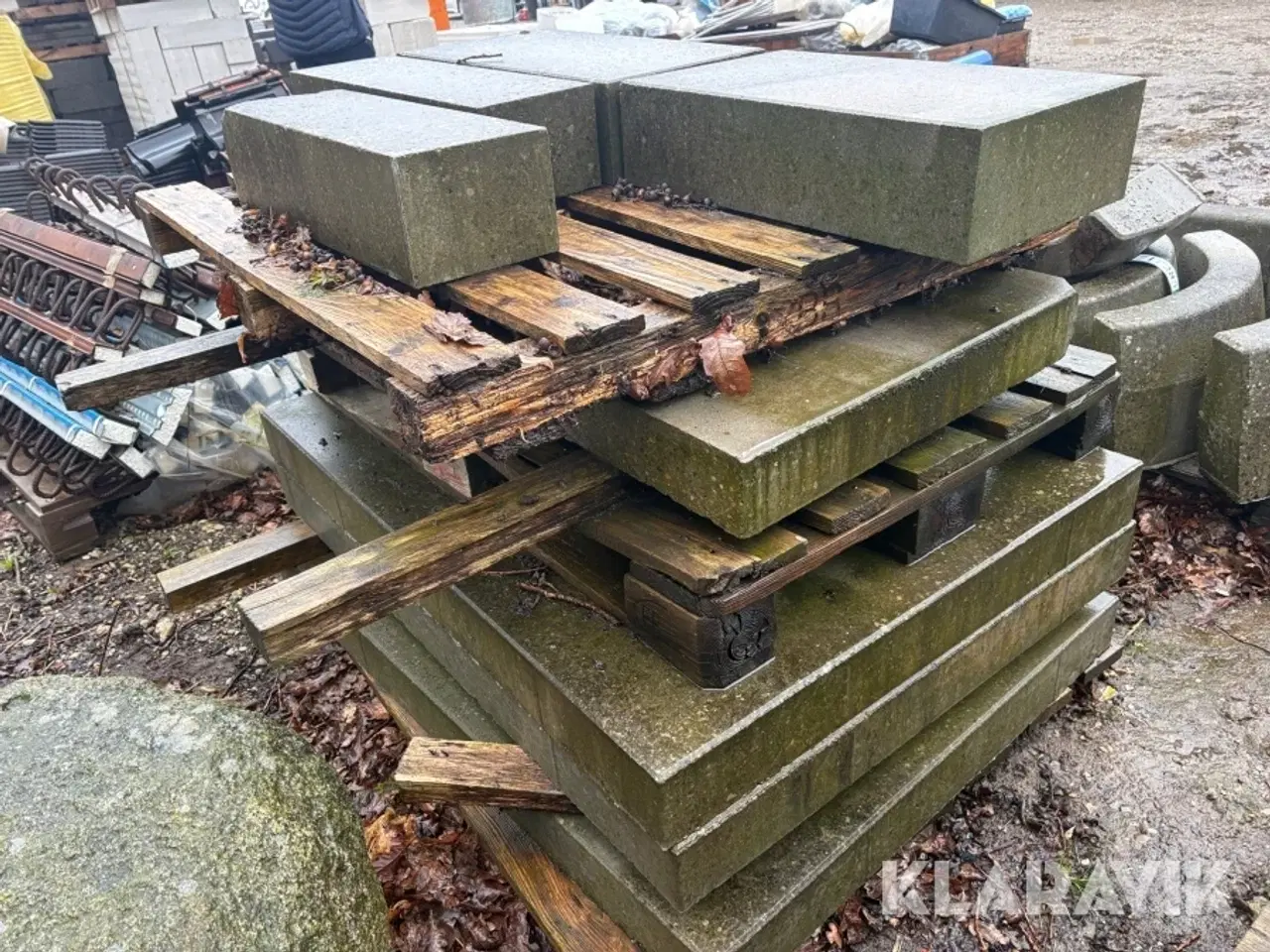 Billede 2 - Betonvarer - blandet lot