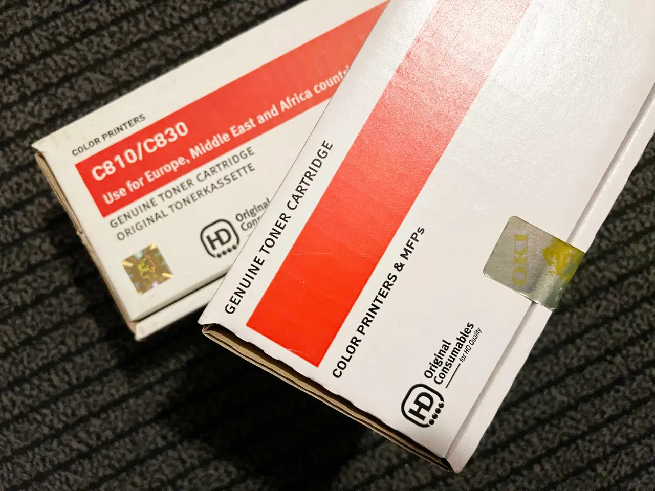 Billede 2 - OKI C810/C830 gul/sort tonerpatroner