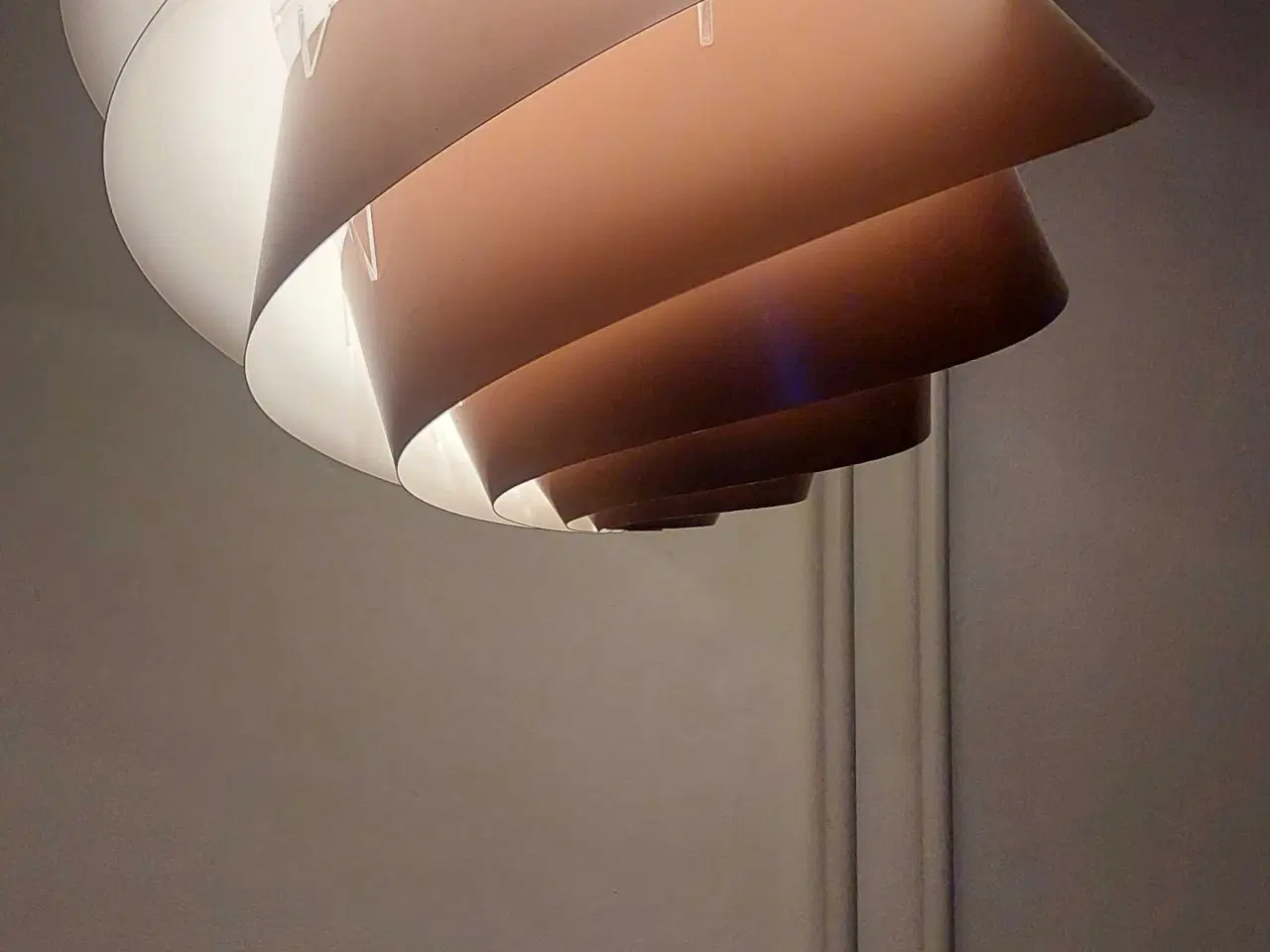 Billede 2 - Le klint lampe I kobber Swirl nr 3 ø 60  