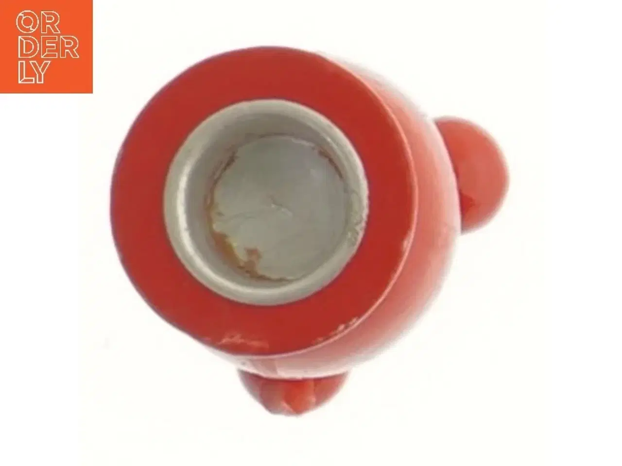 Billede 2 - Rød lysestage, 7 cm (str. 7 cm)