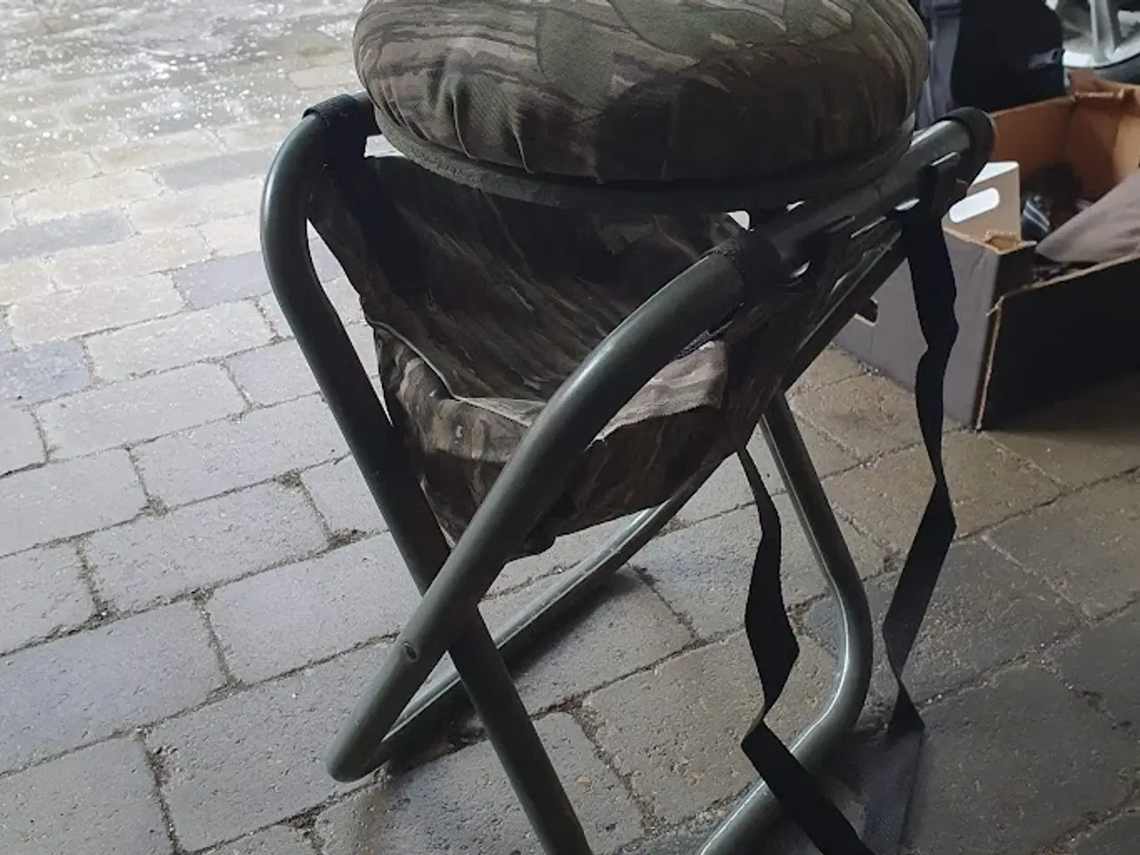 Billede 2 - Jagtstol - sammenklappelig med fast dreje sæde