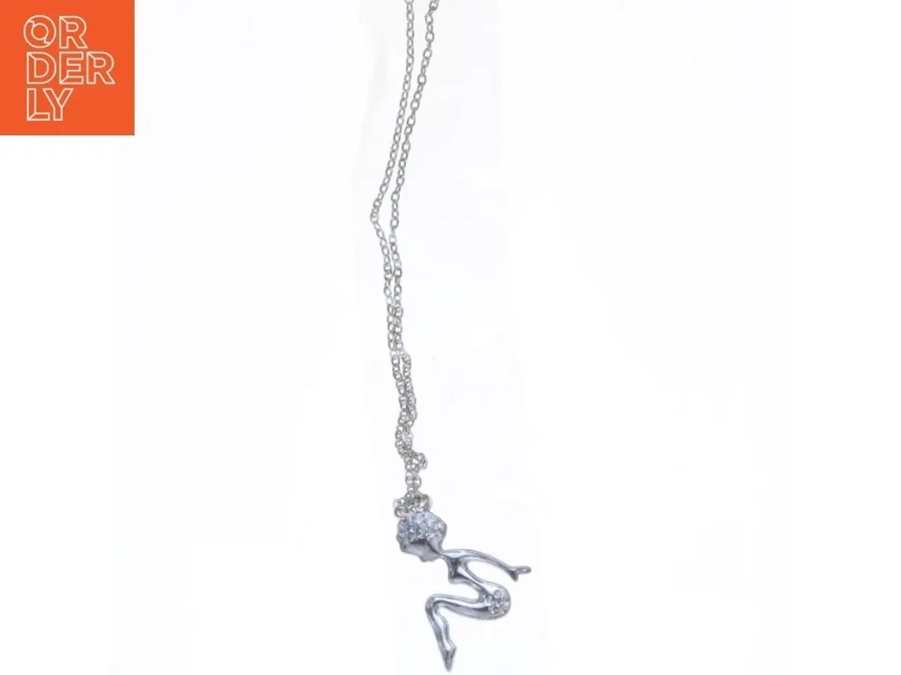 Billede 3 - Sølv halskæde med figur vedhæng fra Fashion Jewelry (str. 60 cm)