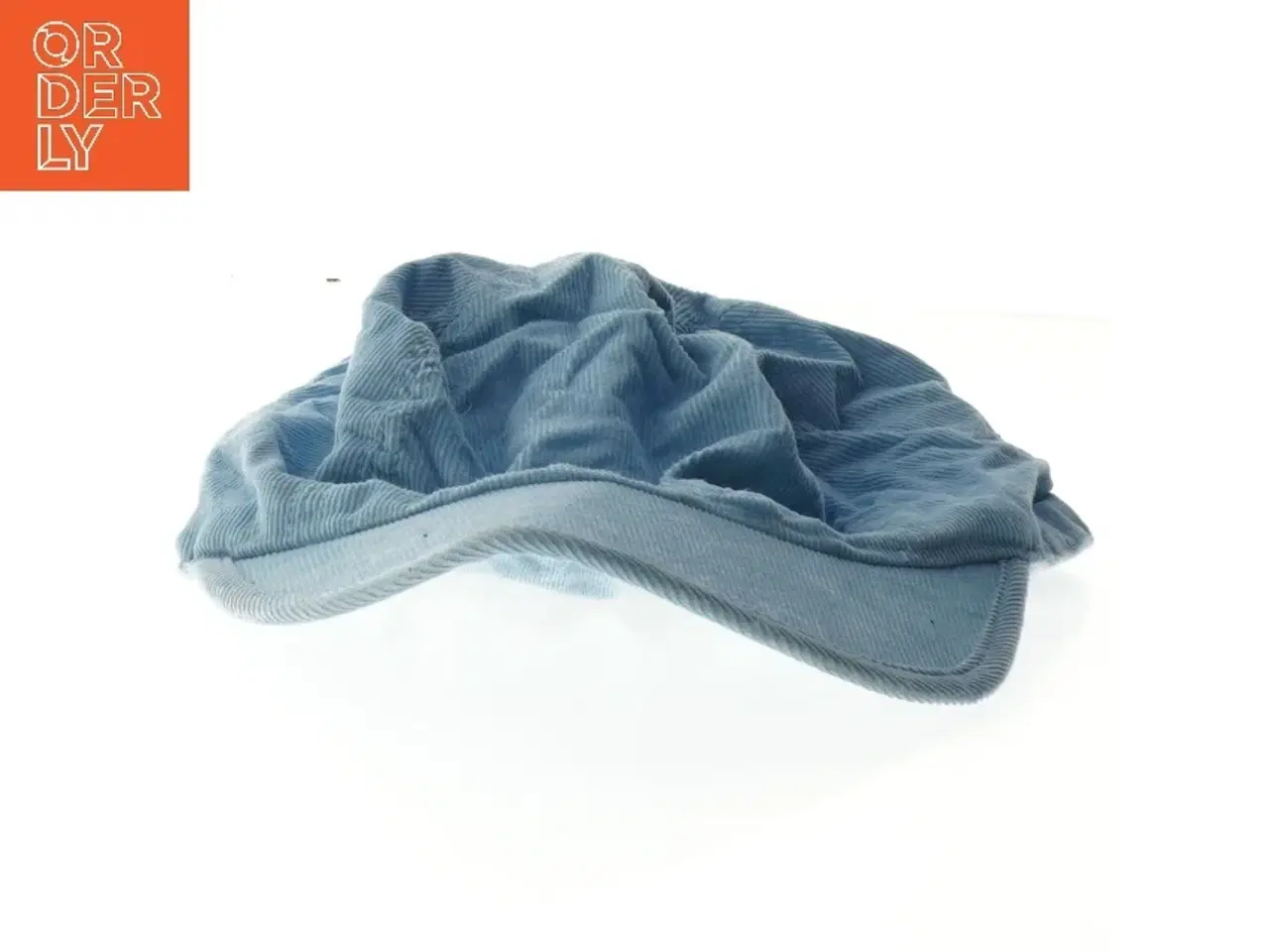 Billede 4 - Babycap i blå bomuld (str. 18 cm)