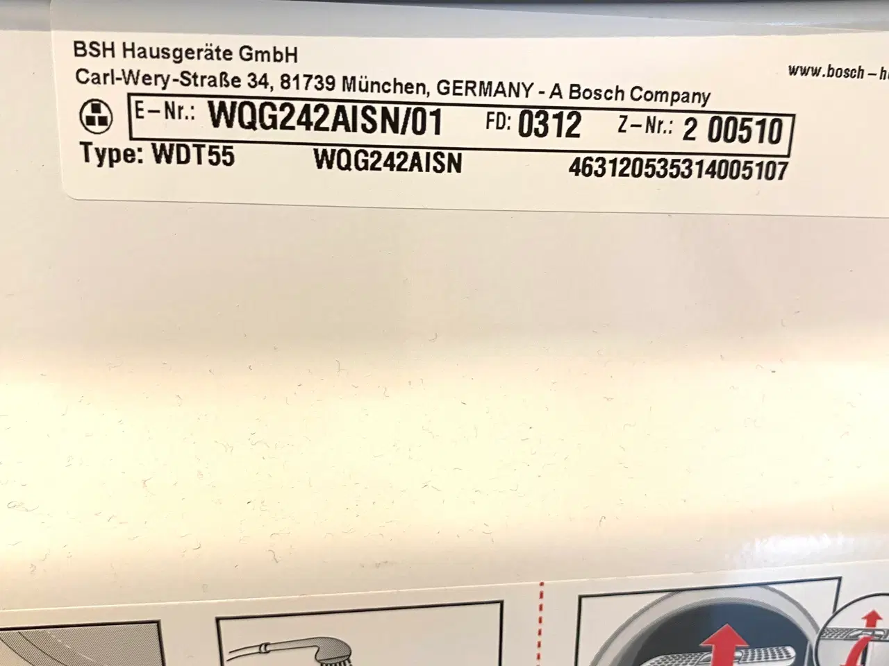 Billede 6 - Kondenstørretumbler Bosch Serie 6 + varmepumpe 9kg