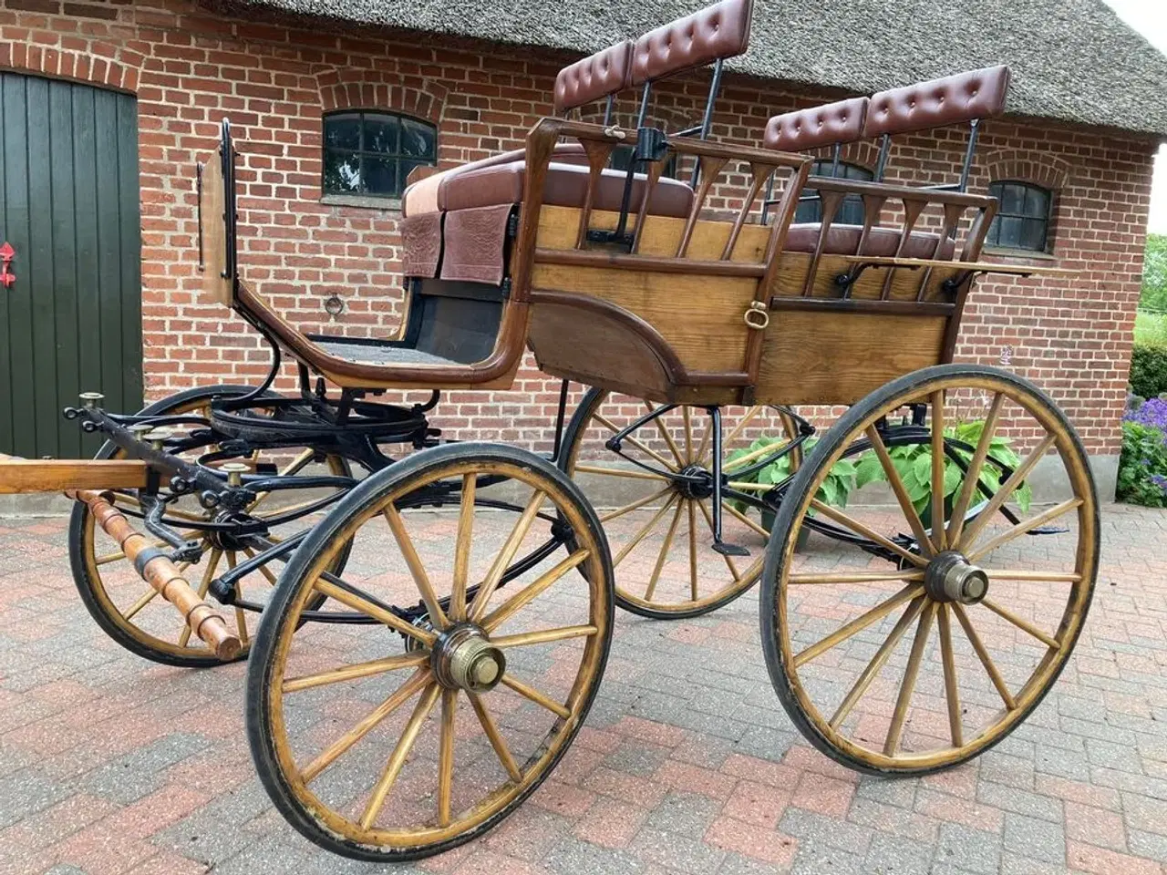 Billede 1 - Hestevogn Musefælde/Dogcart
