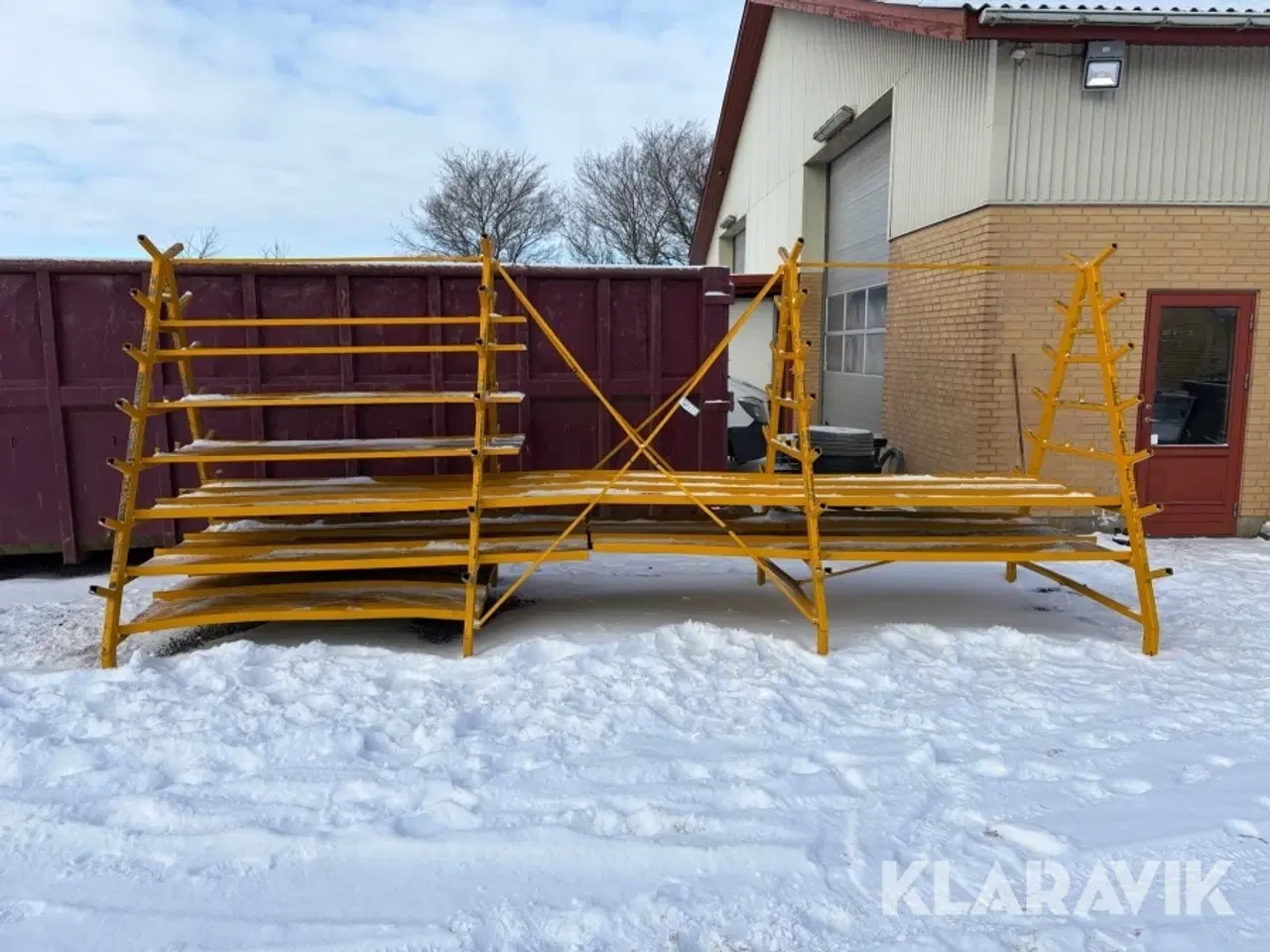 Billede 2 - Jernstativ med hylder