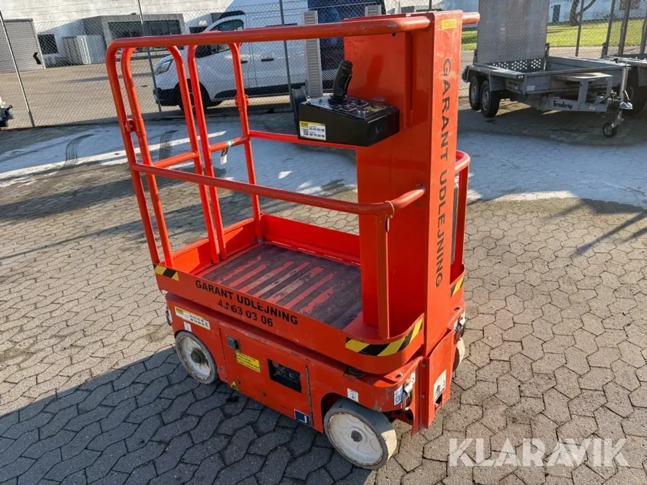 Billede 4 - Søjlelift Snorkel M1230E