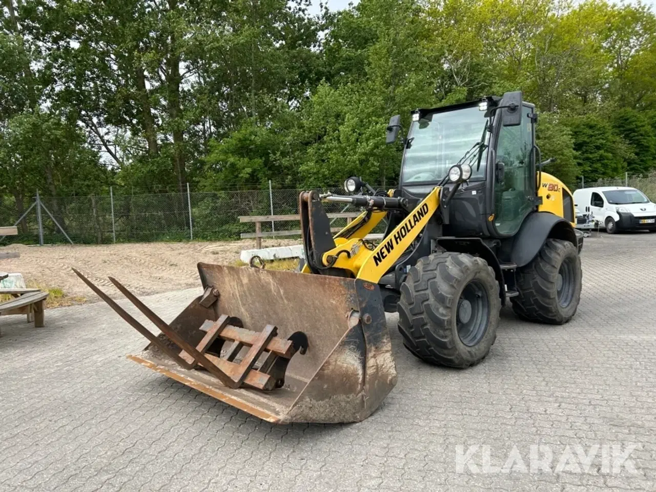 Billede 1 - Gummiged New Holland W80C