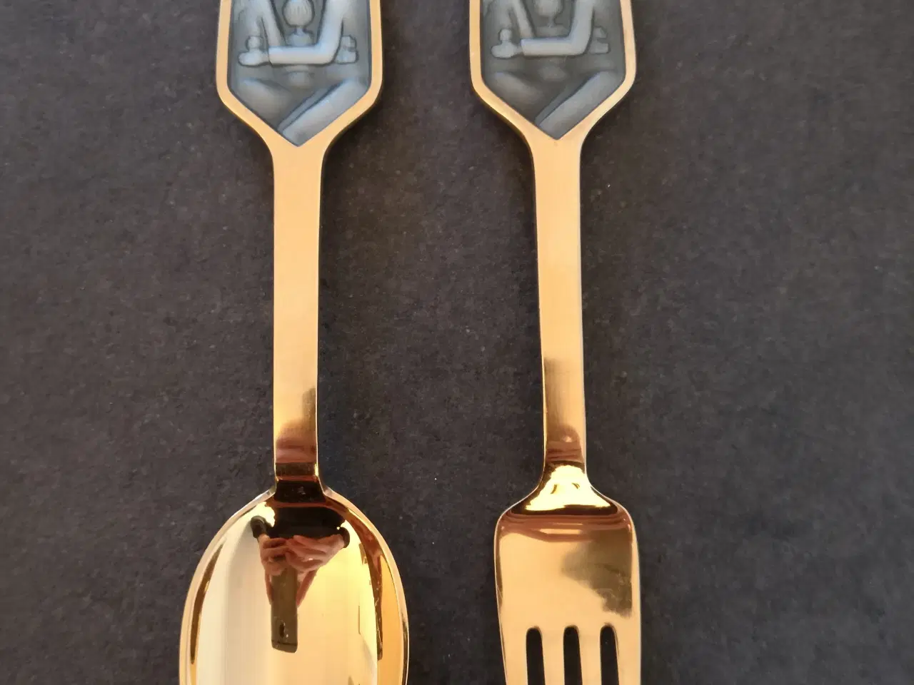 Billede 1 - Juleske og gaffel