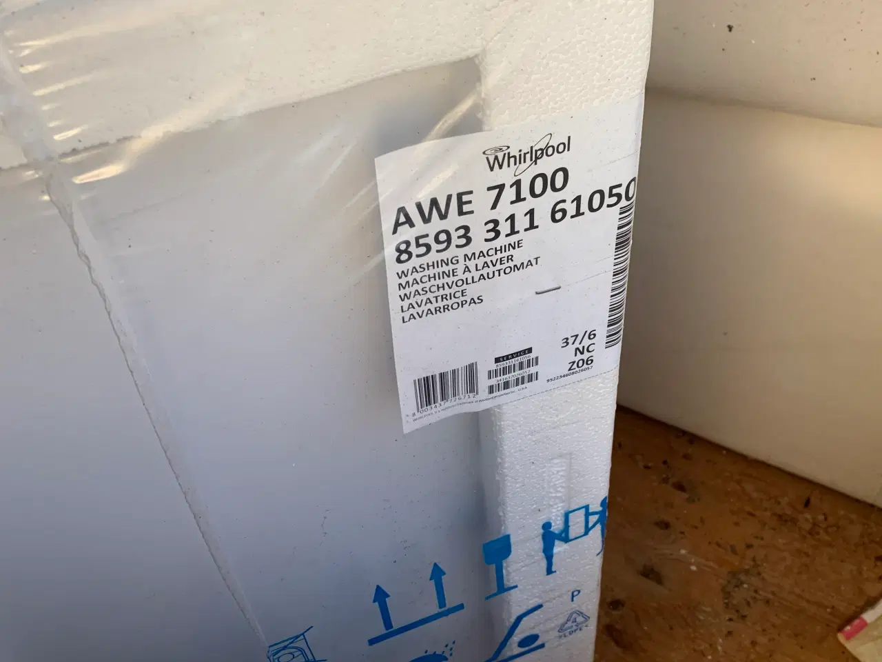 Billede 1 - Whirpool vaskemaskine, topbetjent
