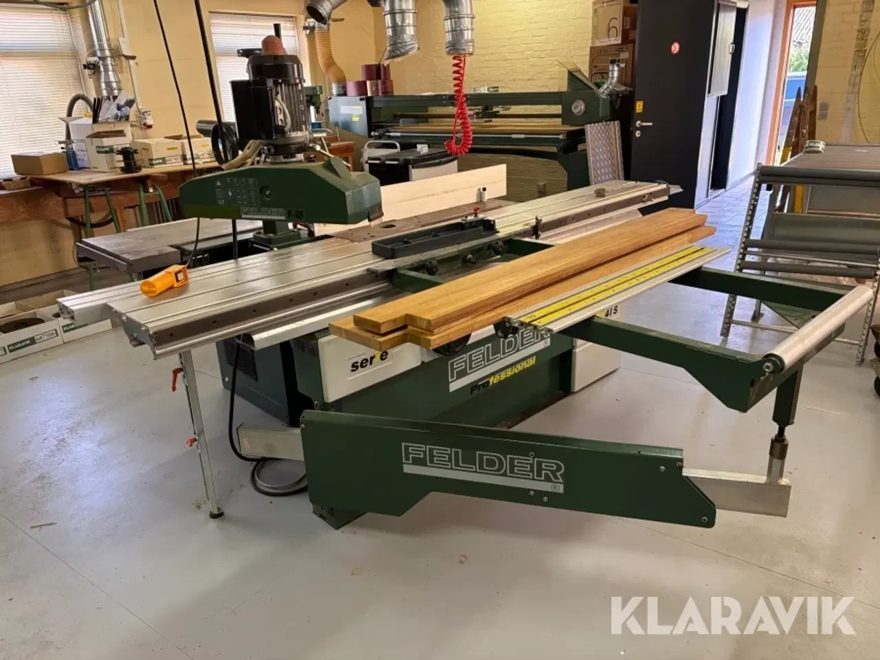 Billede 3 - Fræsemaskine og tykkelseshøvl Felder Serie 700 - CF741S pro