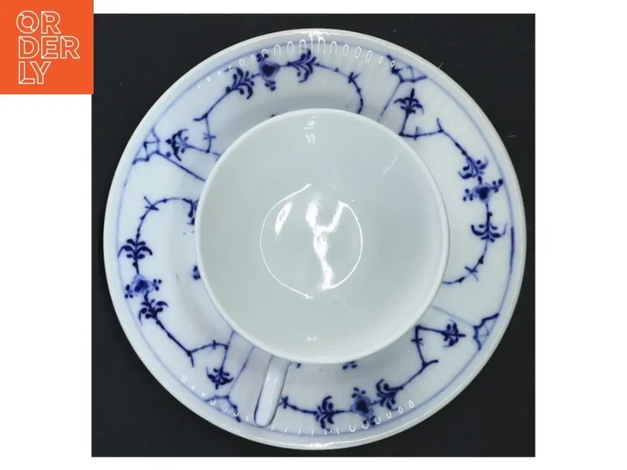 Billede 3 - Kaffekop med underkop fra Royal Copenhagen (str. Ø 14&10,5x6,5 cm)