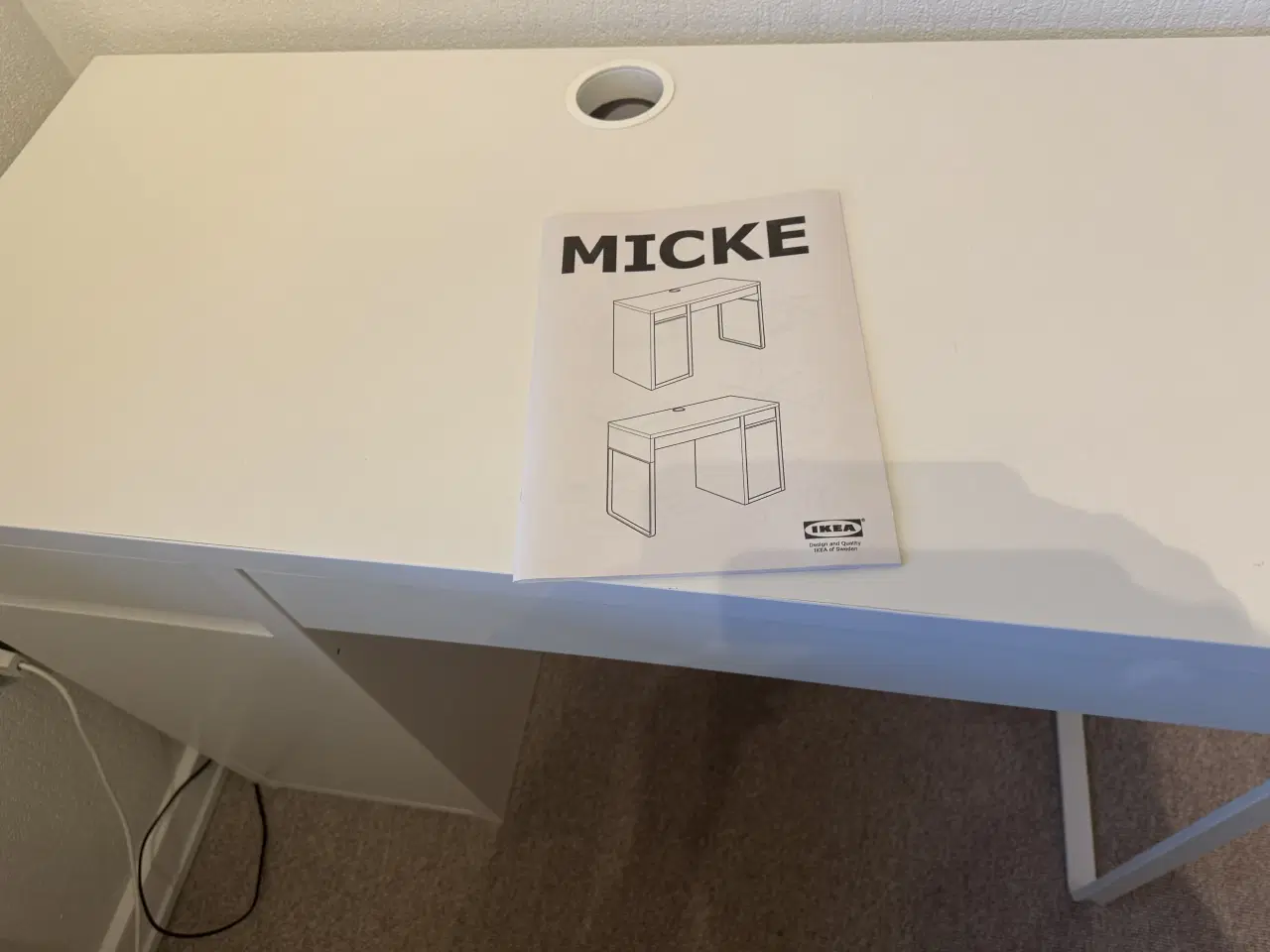 Billede 3 - Børne skrivebord med stol 