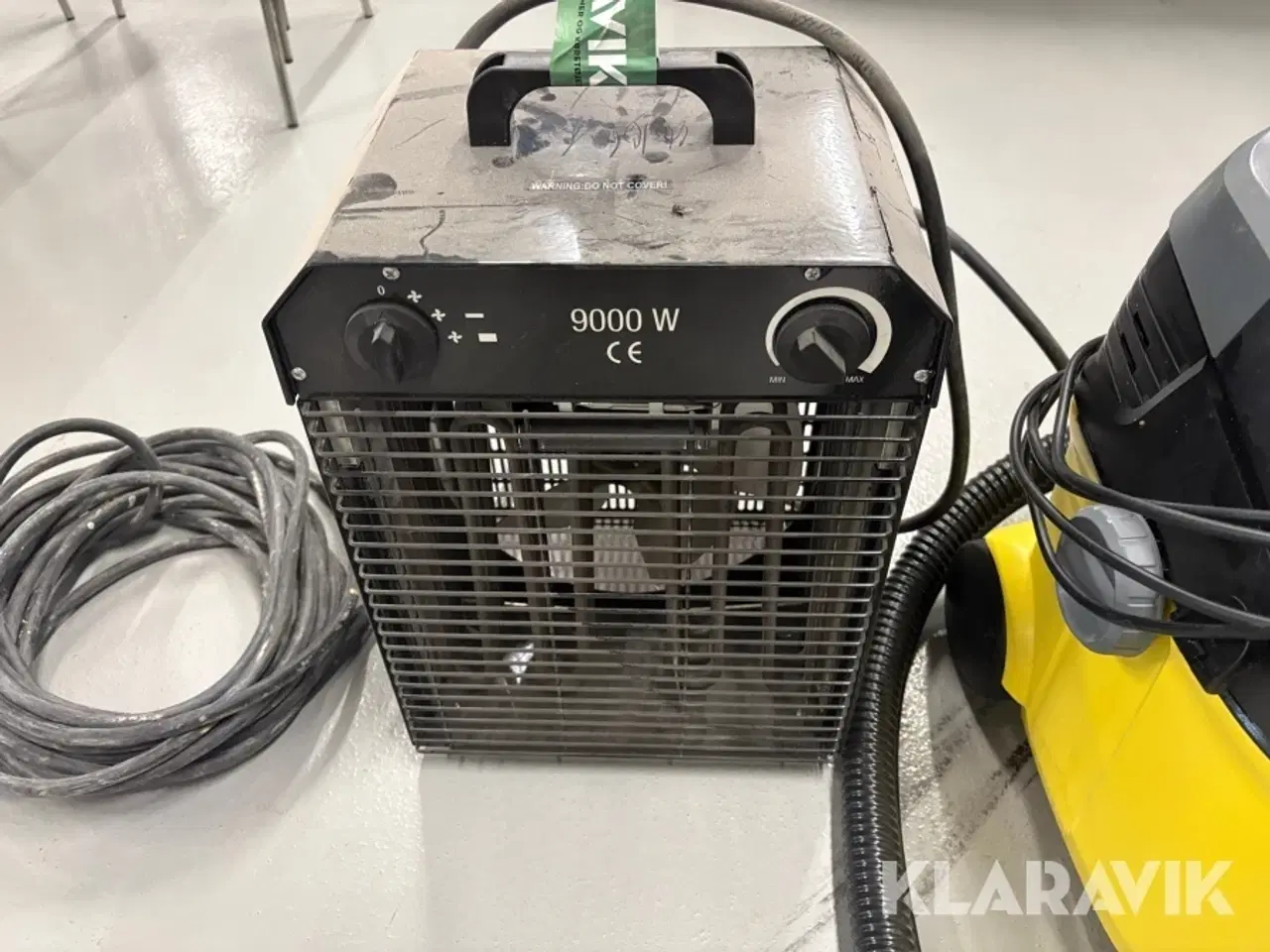 Billede 5 - Varmeblæser vådstøvsuger og diverse Kärcher SE 5.100 samlet lot