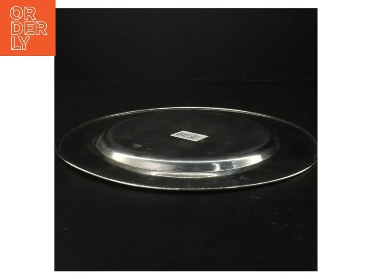 Billede 2 - Metal serveringsfad (str. Ø 31 cm)