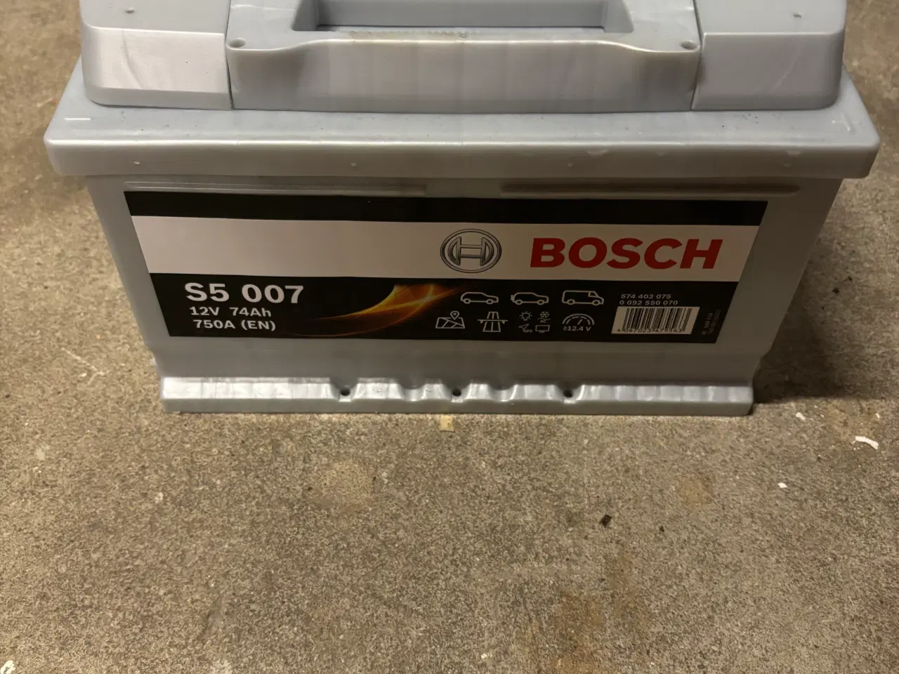 Billede 3 - Bosch 12v 74Ah batteri