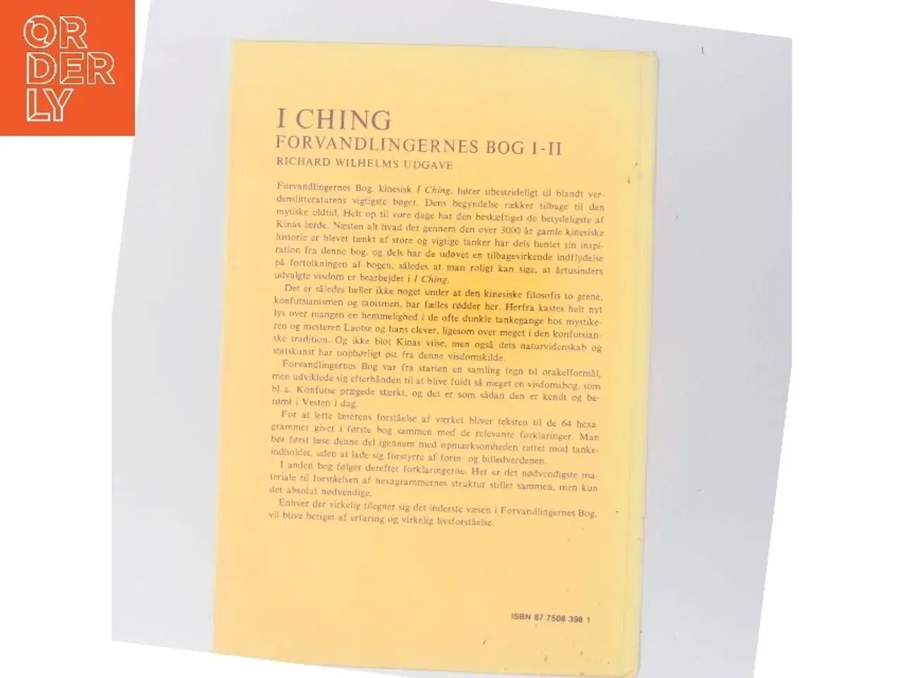 Billede 3 - I Ching - Forvandlingernes Bog af Richard Wilhelm (Bog)