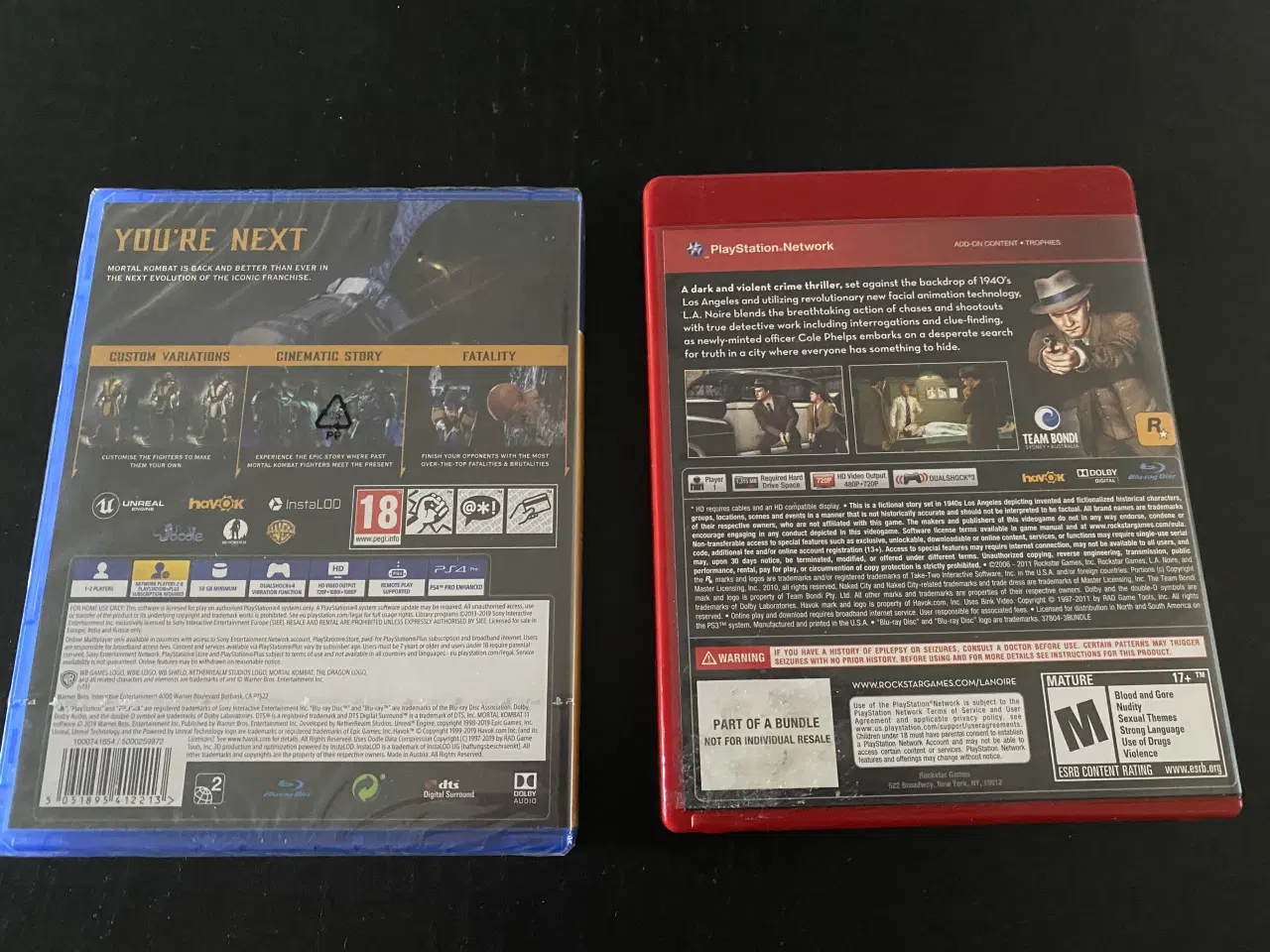 Billede 2 - Mortal Kombat + L.A. Noir