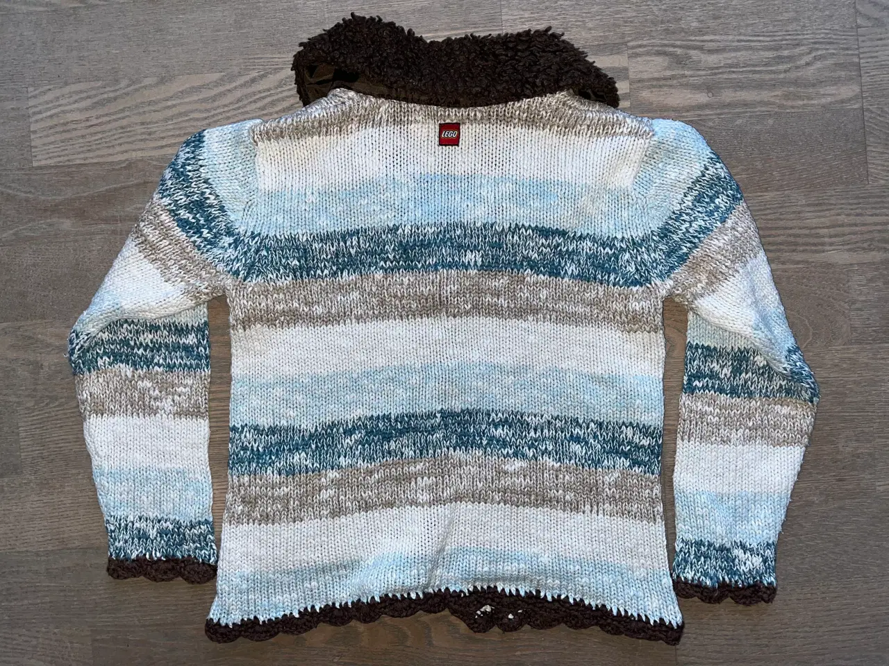 Billede 3 - LEGO strik cardigan str. 128